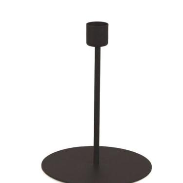 Black Taper Candle Holder, Tall