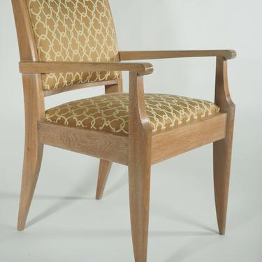Dominique pair of oak armchairs (#1505)