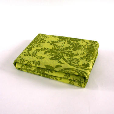 Tissue Paper Damask Chartreuse Tapestry. Moss Green. Decorative Paper. Pattern Collage. Floral. Christmas. Spring Gift Packaging. 