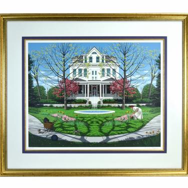 Frederick Phillips “Spring” Signed Limited Edition Serigraph Four Seasons Suite 