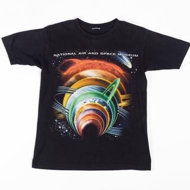 90s &amp;quot;Know Your Solar System&amp;quot; Space T Shirt - Small | Vintage Unisex Smithsonian Air &amp; Space Museum Graphic Tee 