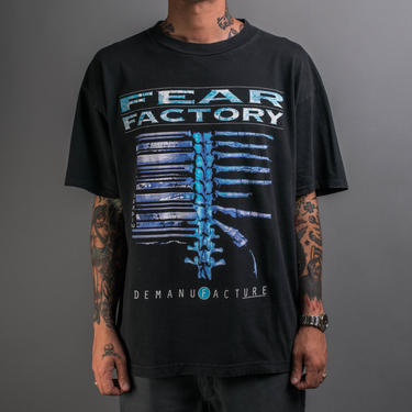 Vintage 1995 Fear Factory Demanufacture T-Shirt 
