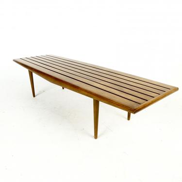 1960s Slat Coffee Table / bench