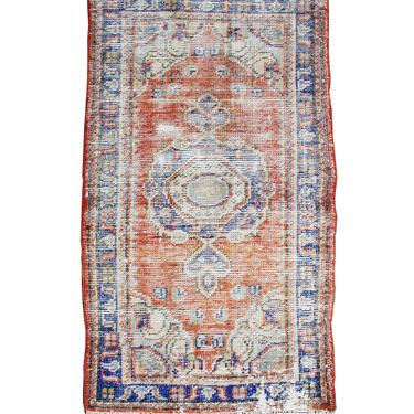 Vintage Hand Knotted Wool Rug, 2'-6&quot; x 4'-7&quot;