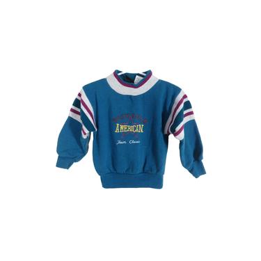 Vintage 90s Toddler Body Gear Crewneck Sweatshirt Size 2T 