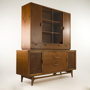 Lane Perception Mid-Century Credenza Buffet with Optional Hutch - mcm 