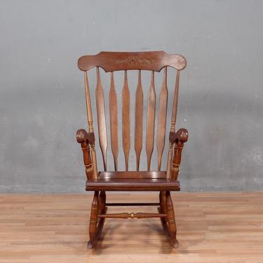 Pine High-Back Rocking Chair – ONLINE ONLY