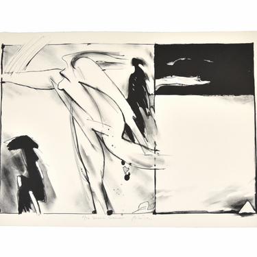 Will Petersen 1983 “Desert Dancer” L/E Lithograph Sgd #d Chicago Artist 