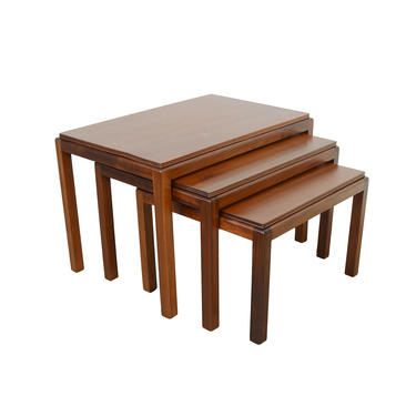 Mahogany Nesting Tables designed Gordon Russell, Russell of Broadway by Mid Century Modern 