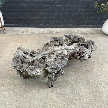 Vintage Drift Wood Coffee Table Base, no Glass Included by VintageSupplyLA