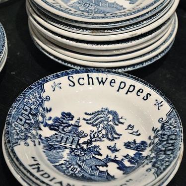 Vintage Schweppes "Indian Tonic" Nut Dishes