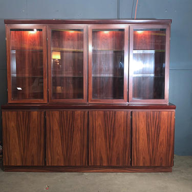 Scovby mobelfabrik rosewood china cabinet
