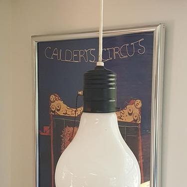 Mid Century Modern Pop Art Light Bulb Lamp Attributed to Ingo Maurer 