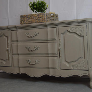 French Provincial Buffet table / server / credenza by Unique