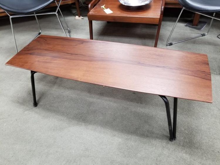 Mid-Century Modern coffee table with hairpin legs