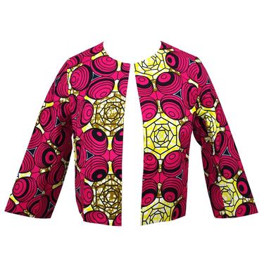 Taby Cropped Jacket - Pink