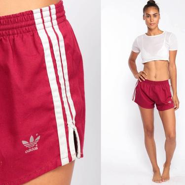Vintage Adidas Shorts 80s Running Shorts High Waisted Retro Striped, Shop  Exile