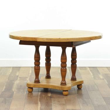 Walter Of Wabash Turned Post Dining Table