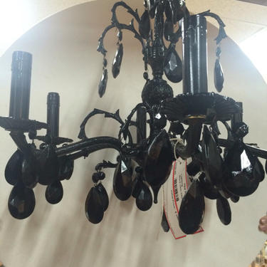 Chic Black Chandelier by TheMarketHouse