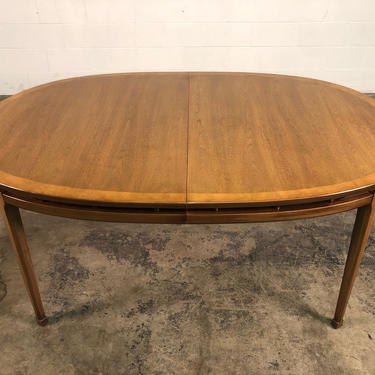 Mid-Century Modern Dining Table With 2-Extensions ~ Top Needs Refinishing 
