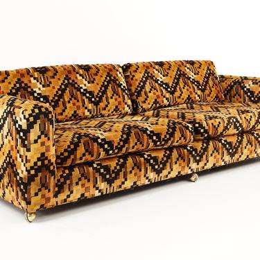 Jack Lenor Larsen Style Mid Century Sofa - mcm 