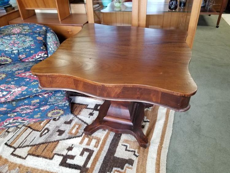                   Antique game table or small dining table