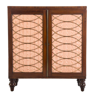 Mahogany Regency Style Side Cabinet