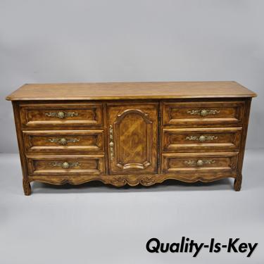 Drexel Cabernet Classics Country French Provincial Long Dresser Credenza Chest