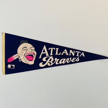 Vintage Atlanta Braves MLB Pennant 