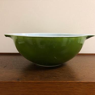 Vintage Pyrex Avocado Green Cinderella Nesting Bowl 444 4 Quarts 