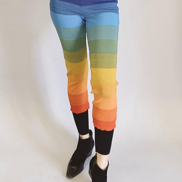 Rifat Ozbek Rainbow Leggings/Pants 