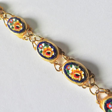 Vintage Micro Mosaic Bracelet 