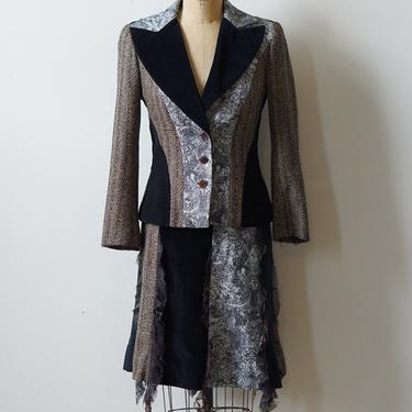 Bazar Christian Lacroix 2pc Suit - size 40 