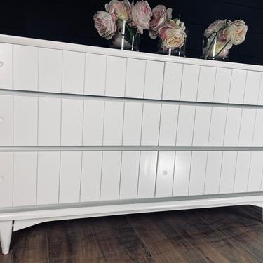 Available Mid Century Modern Dresser or Console Brand solid wood (customizable) 