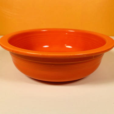 Fiesta Red (Pre-1937) 8.5&amp;quot; Nappy Bowl 