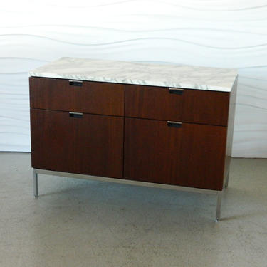 HA-UM006A Florence Knoll Marble 2 Position Credenza