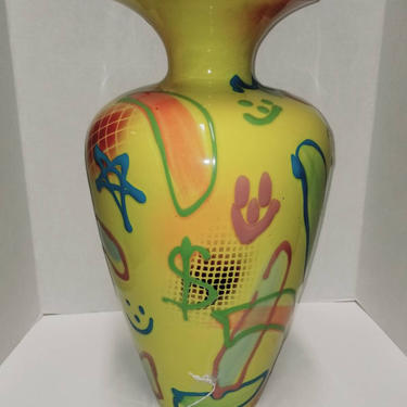 Modern Pop Art Haeger Pottery Vase 