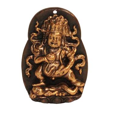 Chinese Handmade Metal Tibetan Zambala Jambhala Pendant Display ws304E 