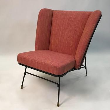 Mid-Century Wingback Chair