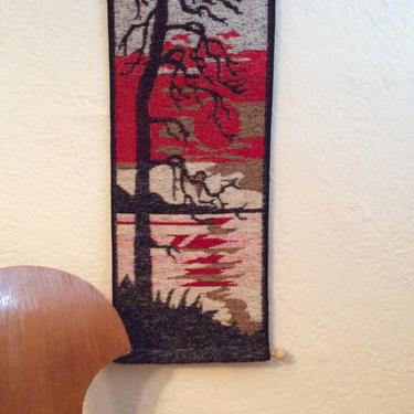 MCM Wall Hanging from Finland, Mid-Century Modern Cool! 