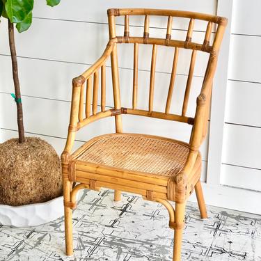 Customizable Vintage Rattan/Bamboo Chair - Choose Any Color From Any Brand! 