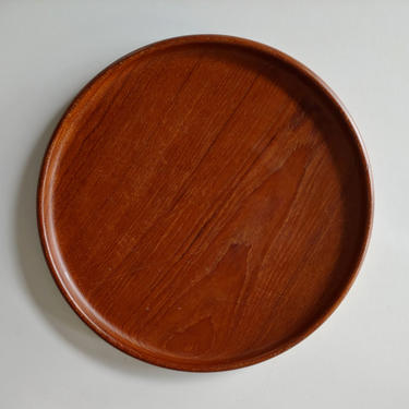 Danish Modern Teak Plate Platter 