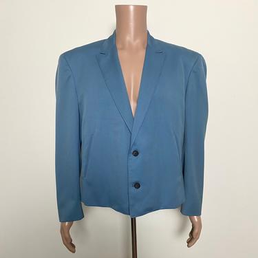 Vintage 1960s Western Jacket Blue 60s Gross Denver 