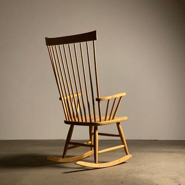Charles Webb Modernist Rocking Chair 