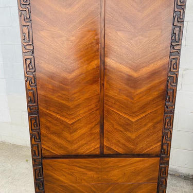Walnut Armoire by United Furniture