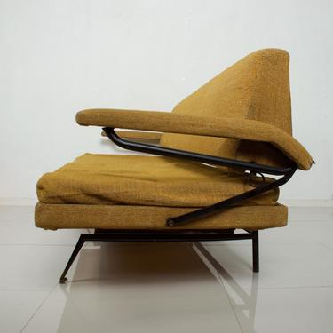Mid Century Italian Modern Sofa Day Bed Styled Osvaldo Borsani 