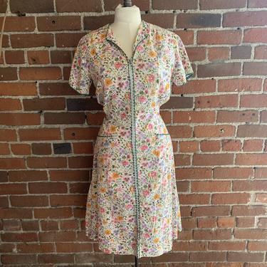 1950’s Zip Up House Dress