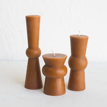 Terracotta Josee Pillar Candles