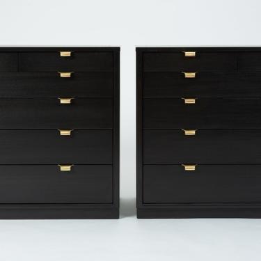 Single Ebonized Chest of Drawers from Edward Wormley’s Precedent Collection for Drexel