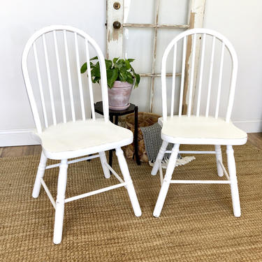 White Dining Chairs - Shabby Chic Furniture 